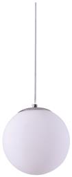 Home Lighting Se1125 1 Op Alessia Pendant Opal Κρεμαστό Φωτιστικό Λευκό 25x150x25εκ.