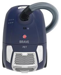 Hoover Brave BV60PET 011 700W με Σακούλα 2.3lt Μπλε