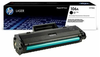 HP 106A Γνήσιο Toner Laser Εκτυπωτή Μαύρο 1000 Σελίδων (W1106A)