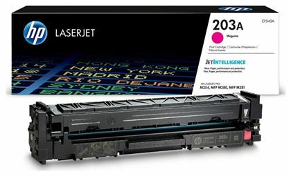 HP 203A Γνήσιο Toner Laser Εκτυπωτή Ματζέντα 1300 Σελίδων (CF543A)