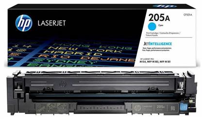 HP 205A Γνήσιο Toner Laser Εκτυπωτή Κυανό 900 Σελίδων (CF531A)