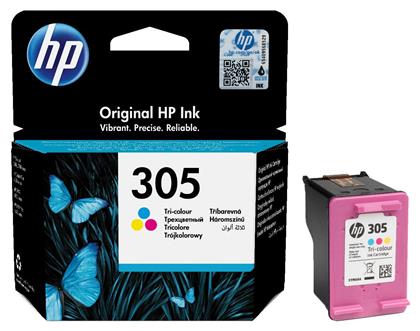 HP 305 Γνήσιο Μελάνι Εκτυπωτή InkJet Πολλαπλό (Color) (3YM60AE) από το e-shop