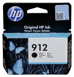 HP 912 Γνήσιο Μελάνι Εκτυπωτή InkJet Μαύρο (3YL80AE)