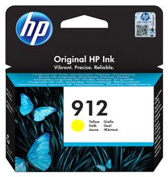 HP 912 Γνήσιο Μελάνι Εκτυπωτή InkJet Κίτρινο (3YL79AE)