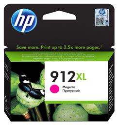 HP 912XL Γνήσιο Μελάνι Εκτυπωτή InkJet Ματζέντα (3YL82AE) από το e-shop