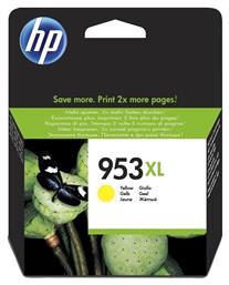 HP 953XL Γνήσιο Μελάνι Εκτυπωτή InkJet Κίτρινο (F6U18AE) από το e-shop