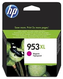 HP 953XL Γνήσιο Μελάνι Εκτυπωτή InkJet Ματζέντα (F6U17AE) από το e-shop