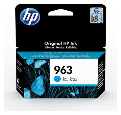 HP 963 Γνήσιο Μελάνι Εκτυπωτή InkJet Κυανό (3JA23AE) από το e-shop