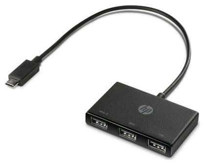 HP USB 3.0 Hub 3 Θυρών με σύνδεση USB-C