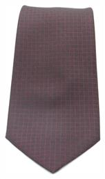 Hugo Boss Ανδρική Γραβάτα Μεταξωτή με Σχέδια σε Μπορντό Χρώμα