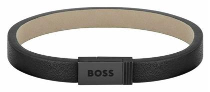 Hugo Boss Ανδρικό Βραχιόλι Small από Δέρμα