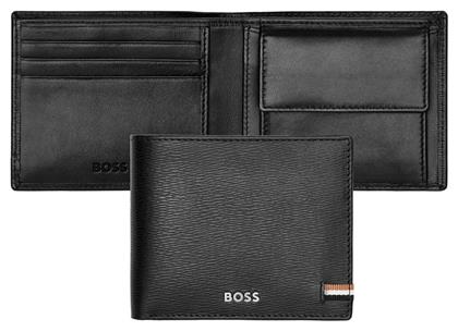 Hugo Boss Δερμάτινο Ανδρικό Πορτοφόλι Μαύρο