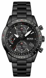 Hugo Boss Pilot Ρολόι Μπαταρίας με Ένδειξη Ημερομηνίας