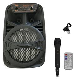 Ηχείο Karaoke με Ενσύρματo Μικρόφωνο BT-6106 σε Μαύρο Χρώμα