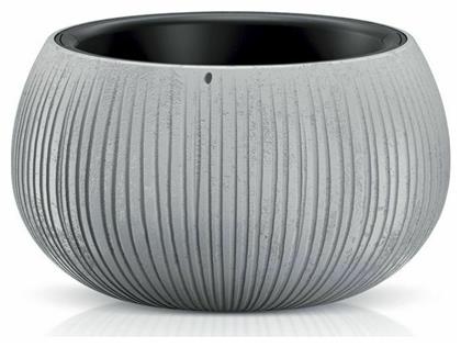 Iliadis Beton Bowl Κασπώ σε Γκρι Χρώμα 22x22cm