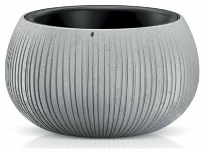 Iliadis Beton Bowl Κασπώ σε Γκρι Χρώμα 24x16cm