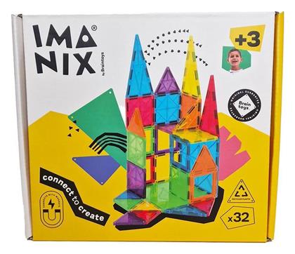Imanix Μαγνητικό Παιχνίδι Κατασκευών για Παιδιά 3+ Ετών