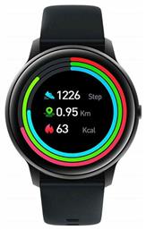 Imilab KW66 45mm Αδιάβροχο Smartwatch με Παλμογράφο (Μαύρο)