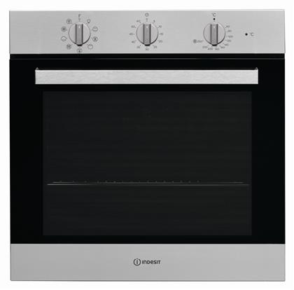 Indesit Εντοιχιζόμενος άνω Πάγκου χωρίς Εστίες Inox IFW 6834 IX