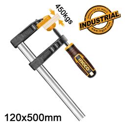 Ingco HFC021202 Σφιγκτήρας ''F'' Βαρέως Τύπου με Μέγιστο Άνοιγμα 500mm