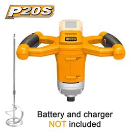 Ingco MXLI2001 Αναδευτήρας Μπαταρίας 20V Solo