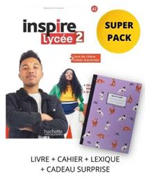 Inspire Lycee 2 Super Pack Livre Cahier Lexique Cadeau Surprise