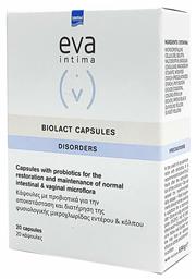 Intermed Eva Intima Disorders Προβιοτικά Biolact Capsules 20 κάψουλες