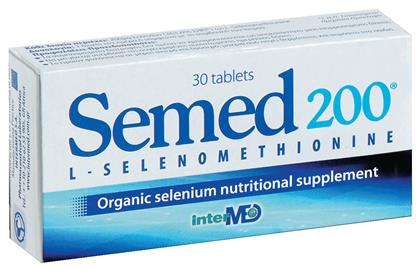 InterMed Semed 200mg Οργανικό Σελήνιο 30 ταμπλέτες από το Pharm24