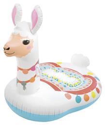 Intex Cute Llama Παιδικό Φουσκωτό Ride On Θαλάσσης με Χειρολαβές Λευκό 135εκ. από το Plus4u