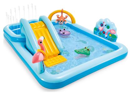 Intex Jungle Adventure Play Center Παιδική Πισίνα Φουσκωτή Τιρκουάζ