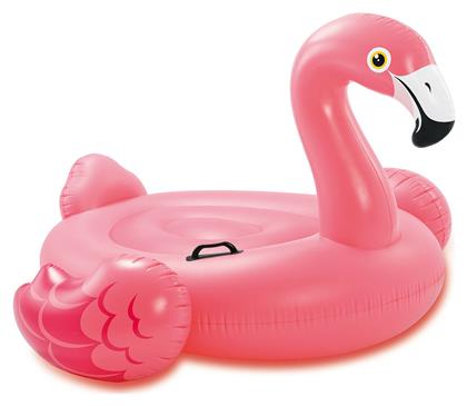 Intex Παιδικό Φουσκωτό Ride On Θαλάσσης Flamingo με Χειρολαβές Ροζ 142εκ. από το Plus4u