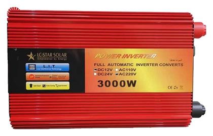 Inverter Αυτοκινήτου 3000W για 12V DC