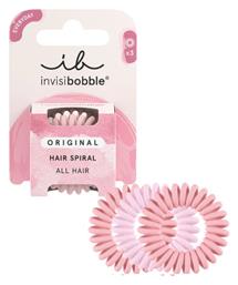 Invisibobble Original The Pinks 3τμχ Σπιράλ Λαστιχάκια Ροζ