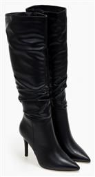 Issue Fashion Γυναικείες Μπότες με Ψηλό Τακούνι Μαύρες