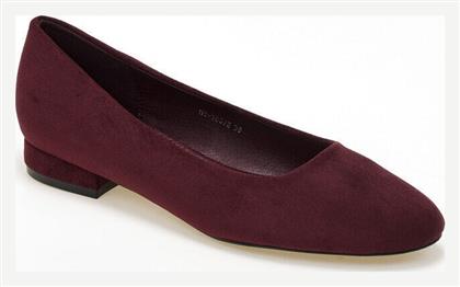 Issue Fashion Suede Γυναικείες Μπαλαρίνες σε Χρώμα