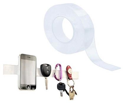 Ivy Grip Tape Αυτοκόλλητη Ταινία Διπλής Όψης Διάφανη 3mx30mm