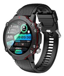 iXchange SW-07 Smartwatch με Παλμογράφο (Μαύρο)