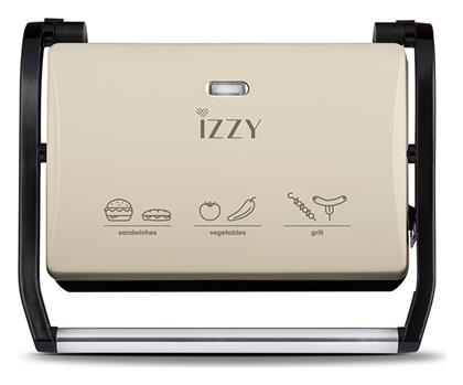 Izzy Panini 123 Τοστιέρα Γκριλιέρα 800W Creme