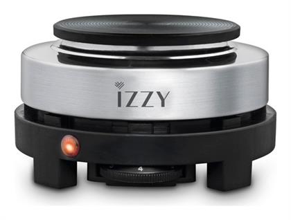 Izzy Q105 Επιτραπέζια Εστία Εμαγιέ Μονή Inox