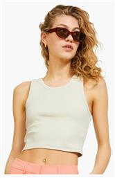 Jack & Jones Αμάνικο Crop Top Oatmeal