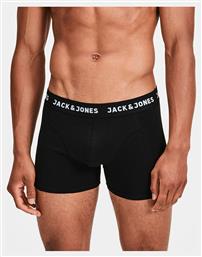 Jack & Jones Ανδρικά Μποξεράκια Μαύρα 2Pack