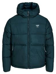 Jack & Jones Ανδρικό Χειμωνιάτικο Μπουφάν Puffer Πράσινο