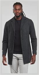 Jack & Jones Ανδρικό Παλτό Dark Grey