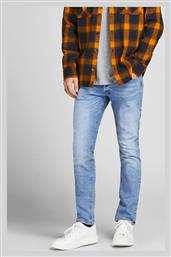 Jack & Jones Ανδρικό Παντελόνι Τζιν Ελαστικό Slim Fit Μπλε