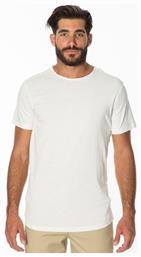 Jack & Jones Ανδρικό T-shirt Cloud Dancer Μονόχρωμο