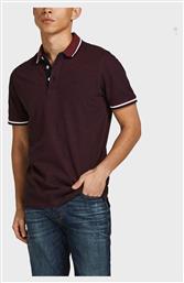 Jack & Jones Ανδρικό T-shirt Polo Port Royale / White