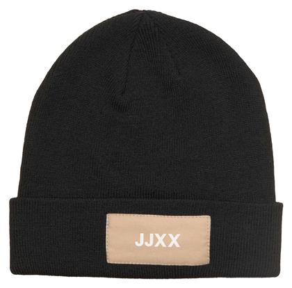 Jack & Jones Γυναικείος Beanie Σκούφος σε Μαύρο χρώμα από το Plus4u