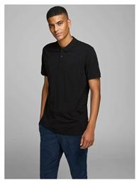 Jack & Jones Polo Μπλούζα Μαύρη