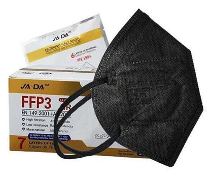 JADA 7ply Μάσκα Προστασίας FFP3 NR σε Μαύρο χρώμα 20τμχ