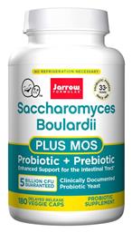 Jarrow Formulas Saccharomyces Boulardii Plus MOS 5 Billion CFU